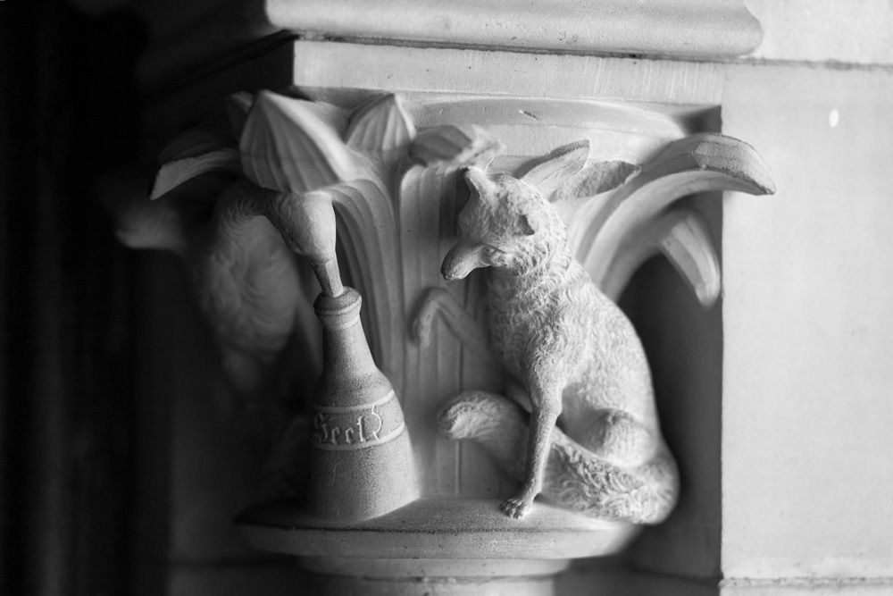 Kapitell im Festsaal von Schloss Wernigerode