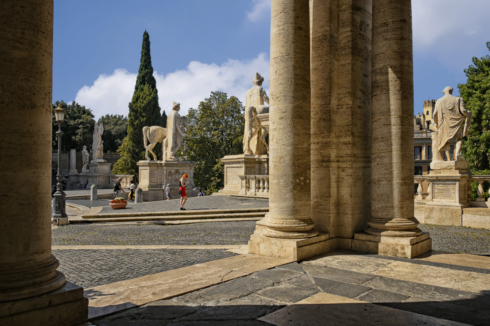 Kapitolsplatz-italienisch-piazza-del-campidoglio