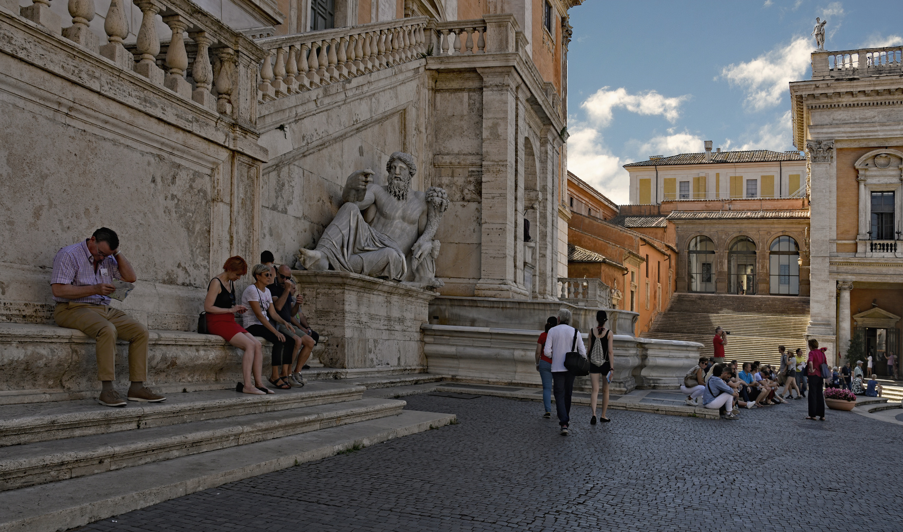 Kapitolsplatz  - Piazza del Campidoglio