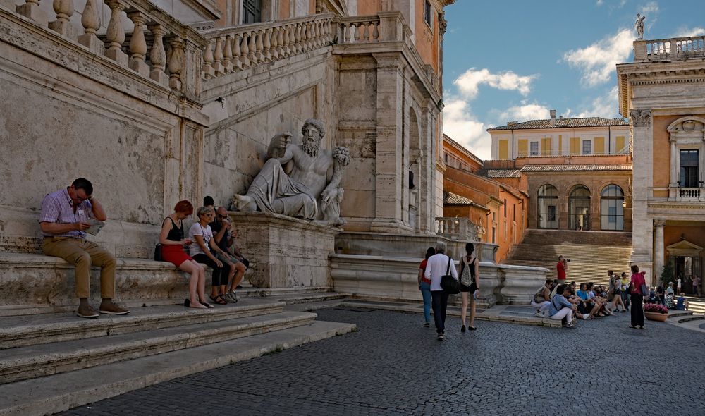 Kapitolsplatz  - Piazza del Campidoglio