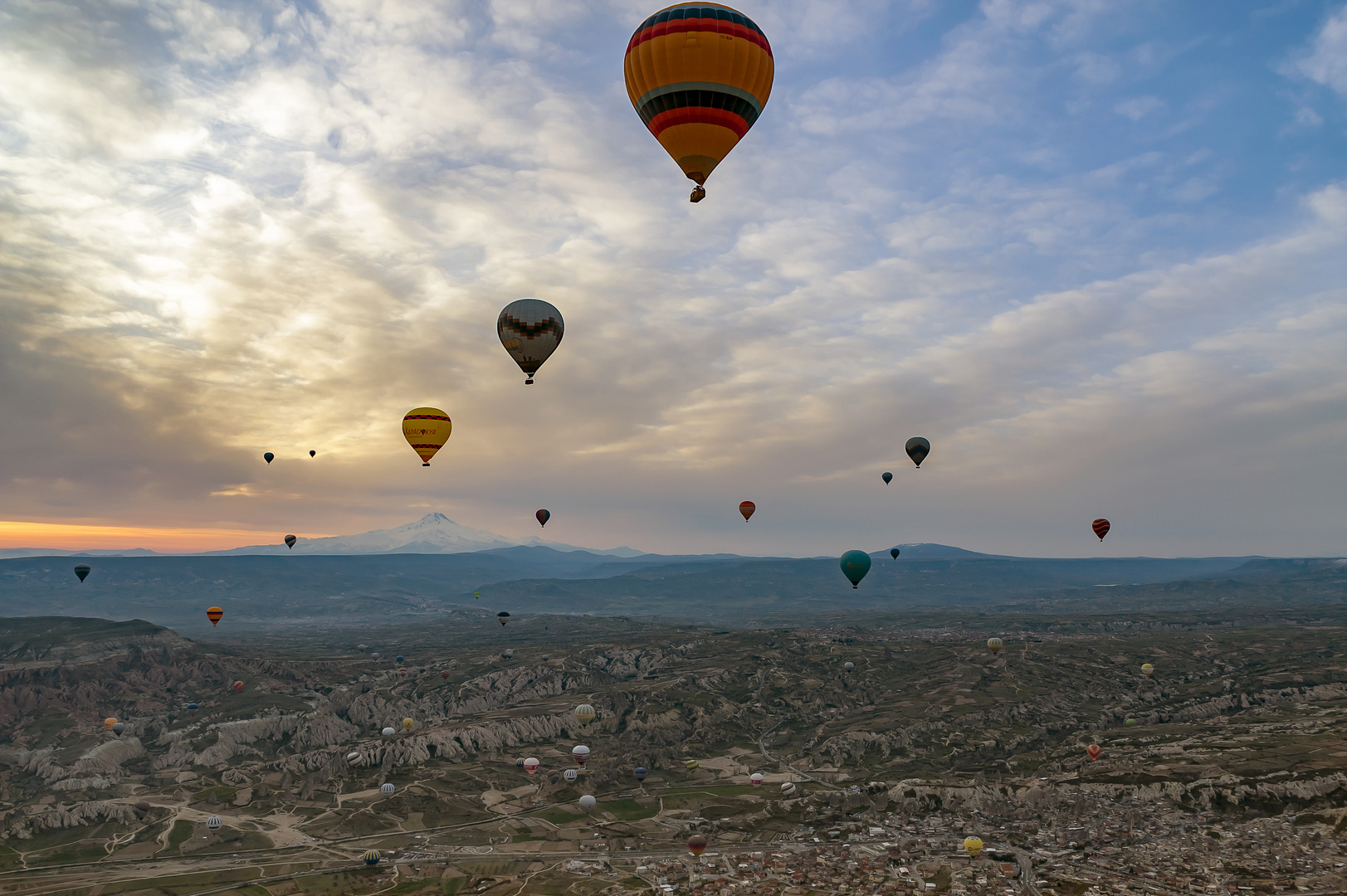 Kappadokien-Ballonfahrt-Tal der Liebe-Göreme