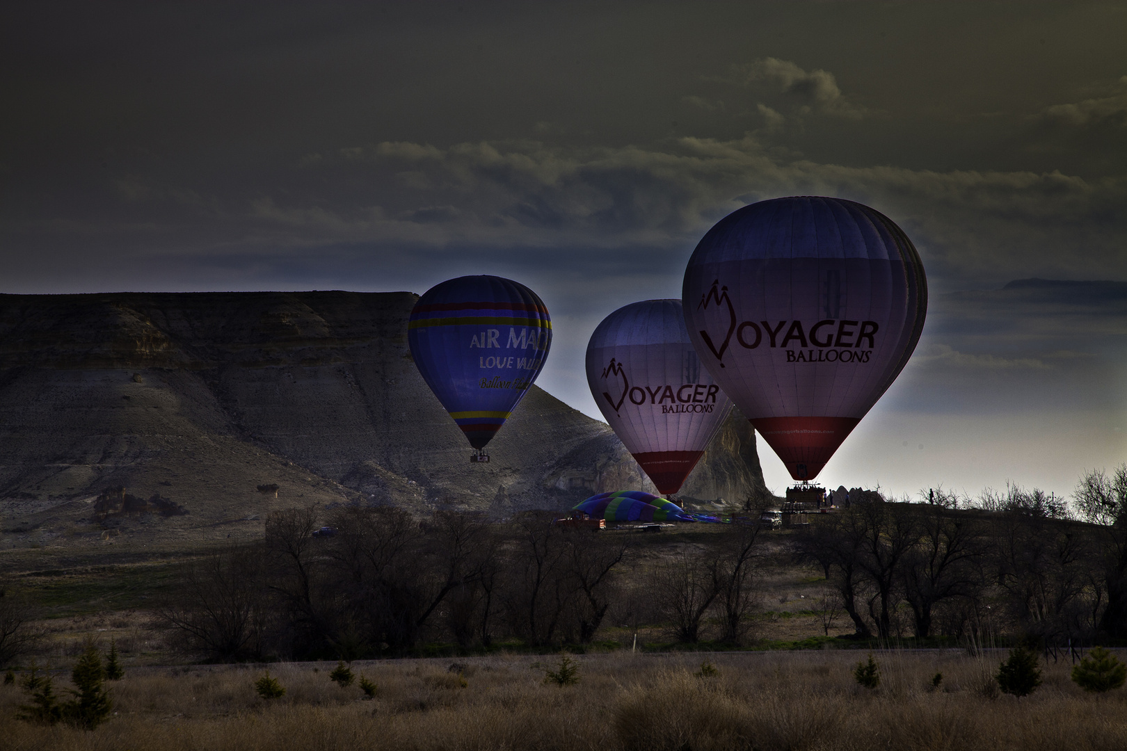 Kappadokien Ballonstart