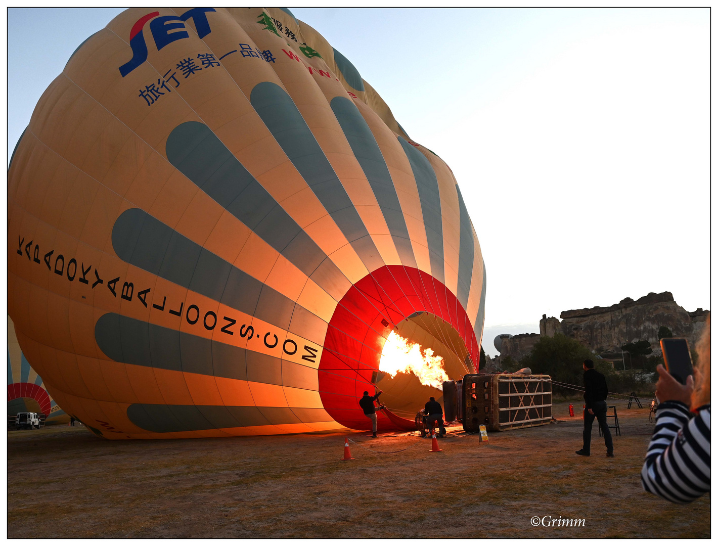 Kappadokien: Heißluftballon-Fahrt