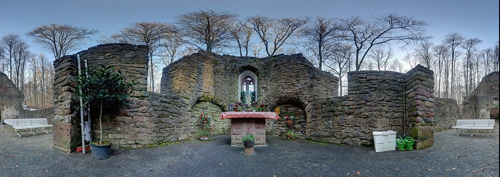 Kappel - Kapellenruine 360° Panorama