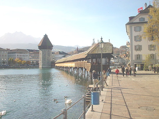 Kappelbrücke in Luzern