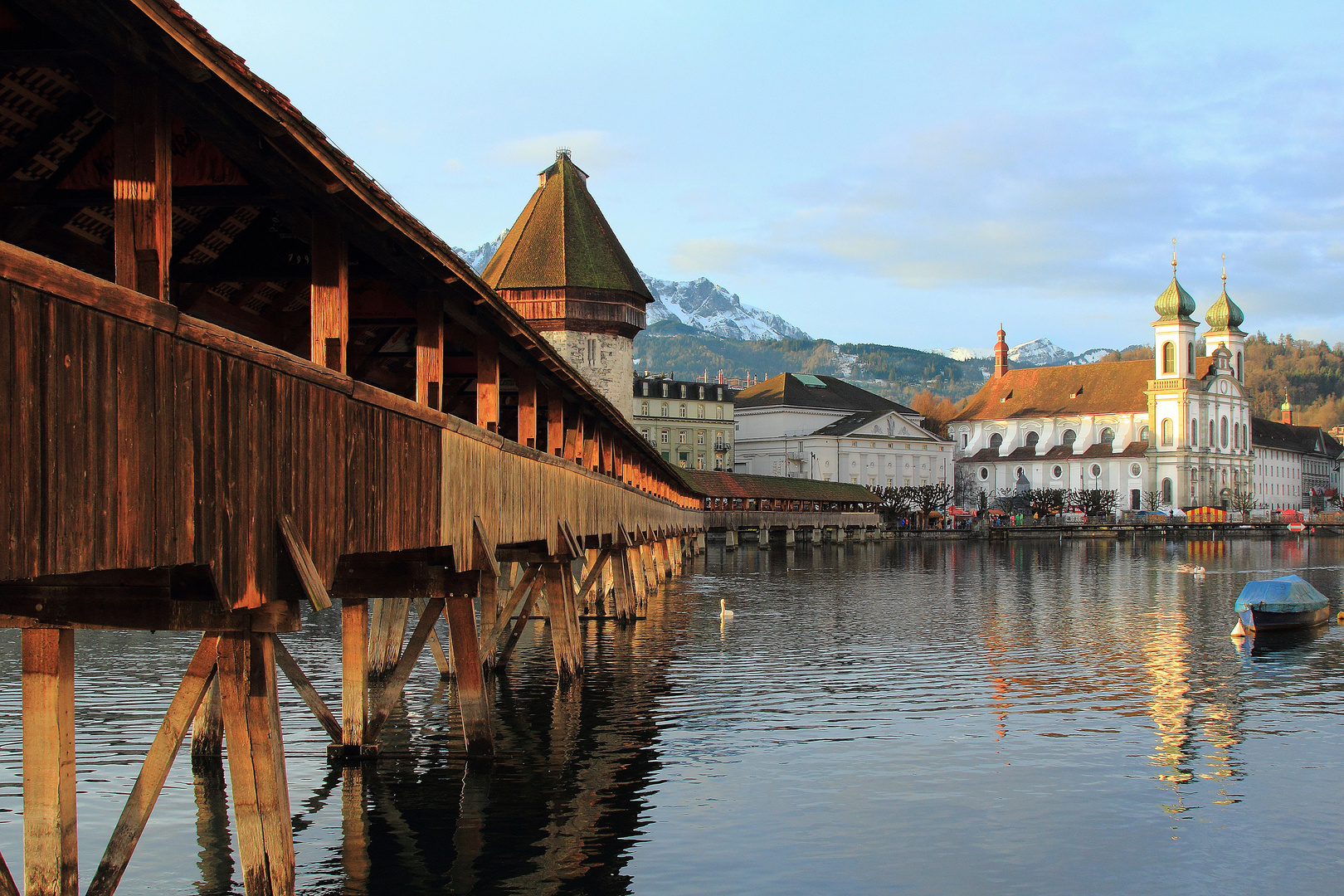 Kappelbrücke in Luzern