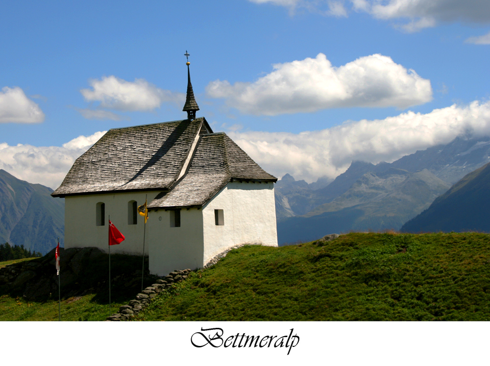 Kappelle auf der Bettmeralp