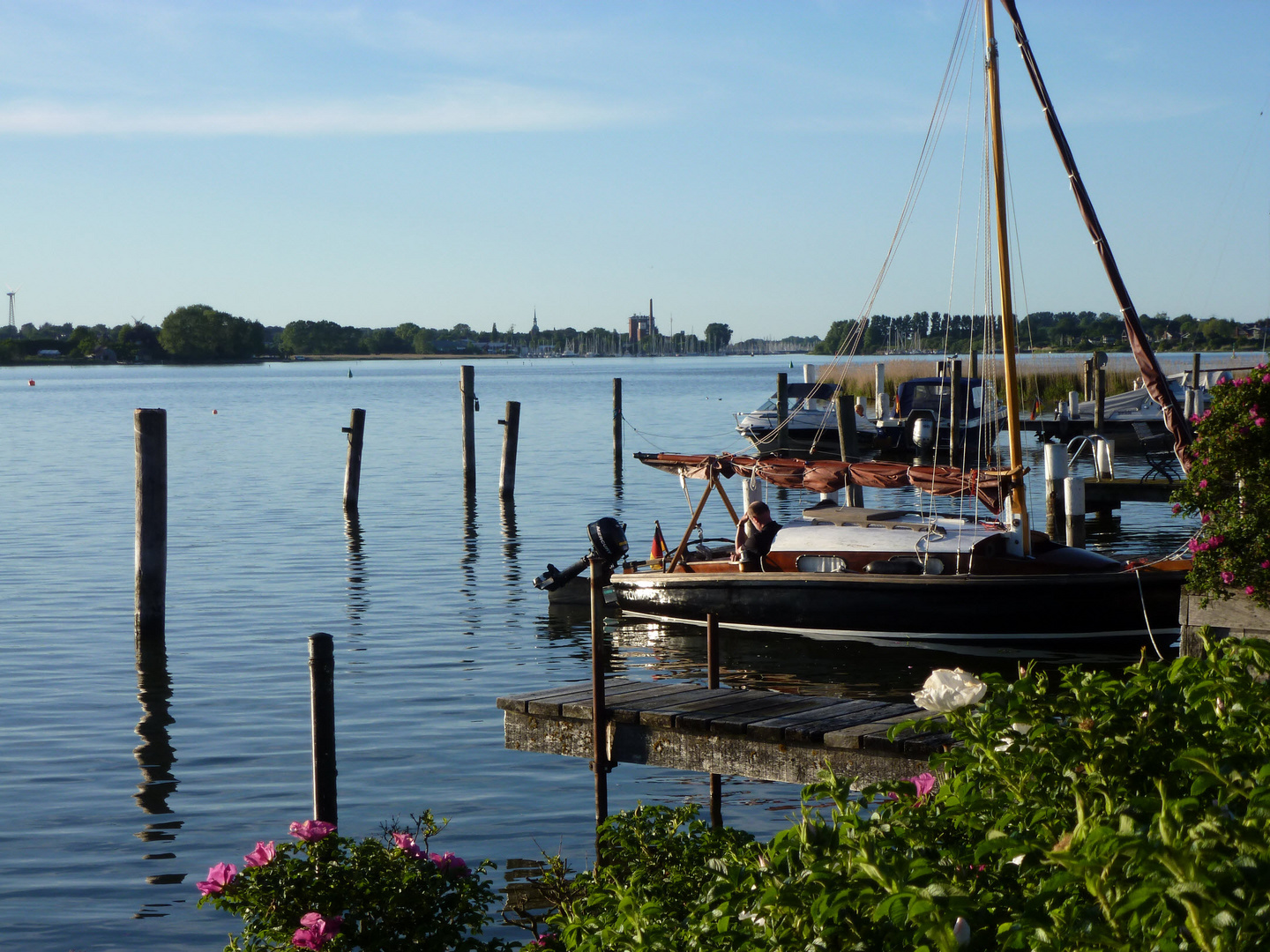 Kappeln am Abend von Arnis