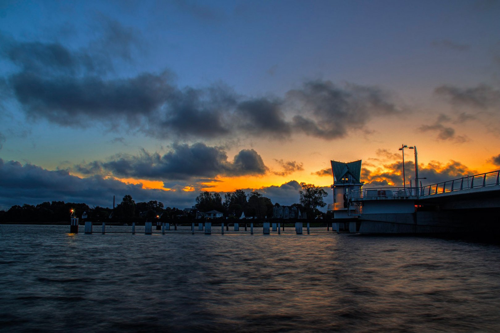 Kappeln an der Schlei am Morgen