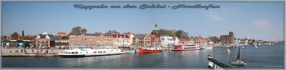 Kappeln an der Schlei - Panorama Nordhafen