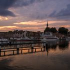 Kappeln an der Schlei zur Abenddämmerung