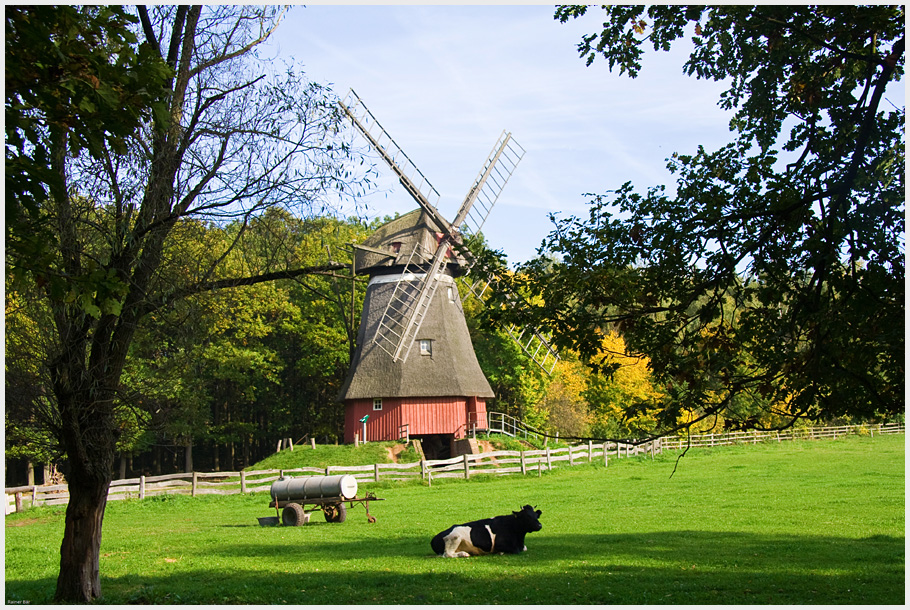 Kappenwindmühle aus Cantrup