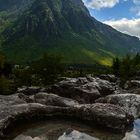 Kapre canyons in Theth. Albanian Alps.