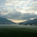 Kaprun - morgendlicher Ausblick vom TAUERN SPA