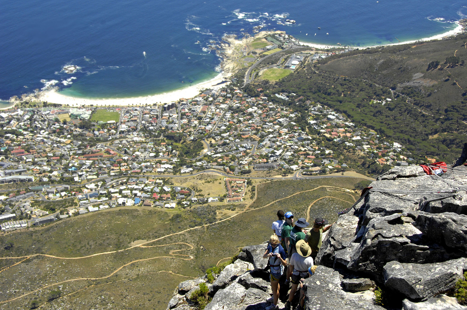 Kapstadt /Blick vom Tafelberg