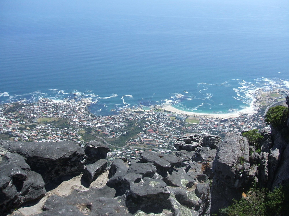 Kapstadt - Camps Bay vom Tafelberg