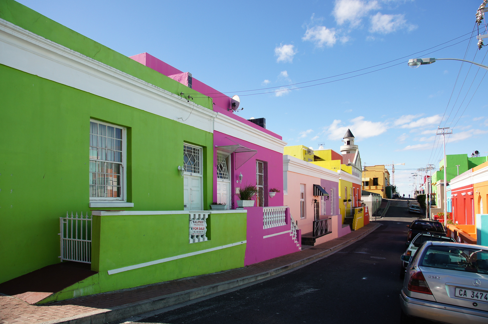 Kapstadt im Bo-Kaap Viertel