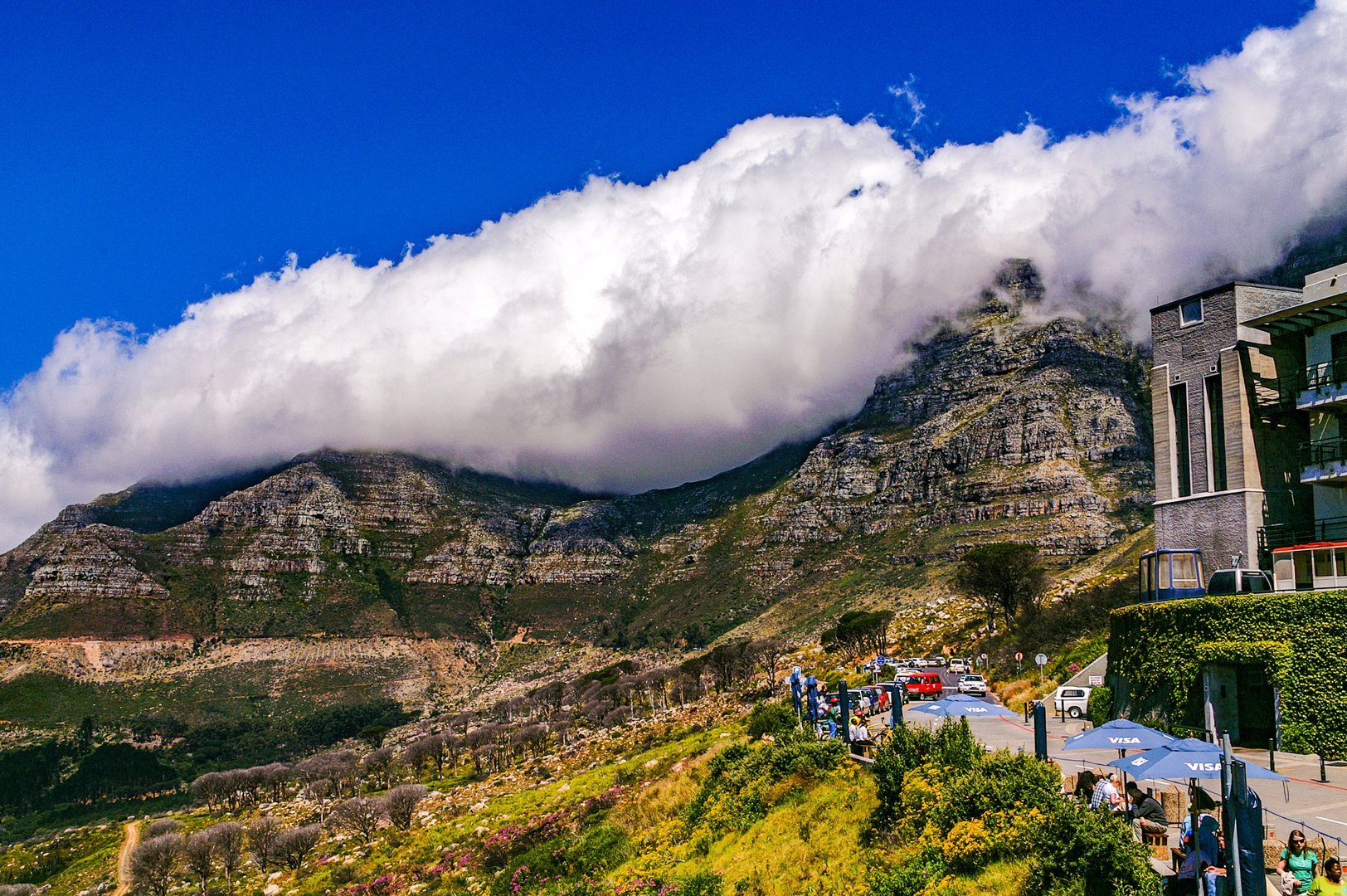 Kapstadt - Tafelberg mit Tischtuch
