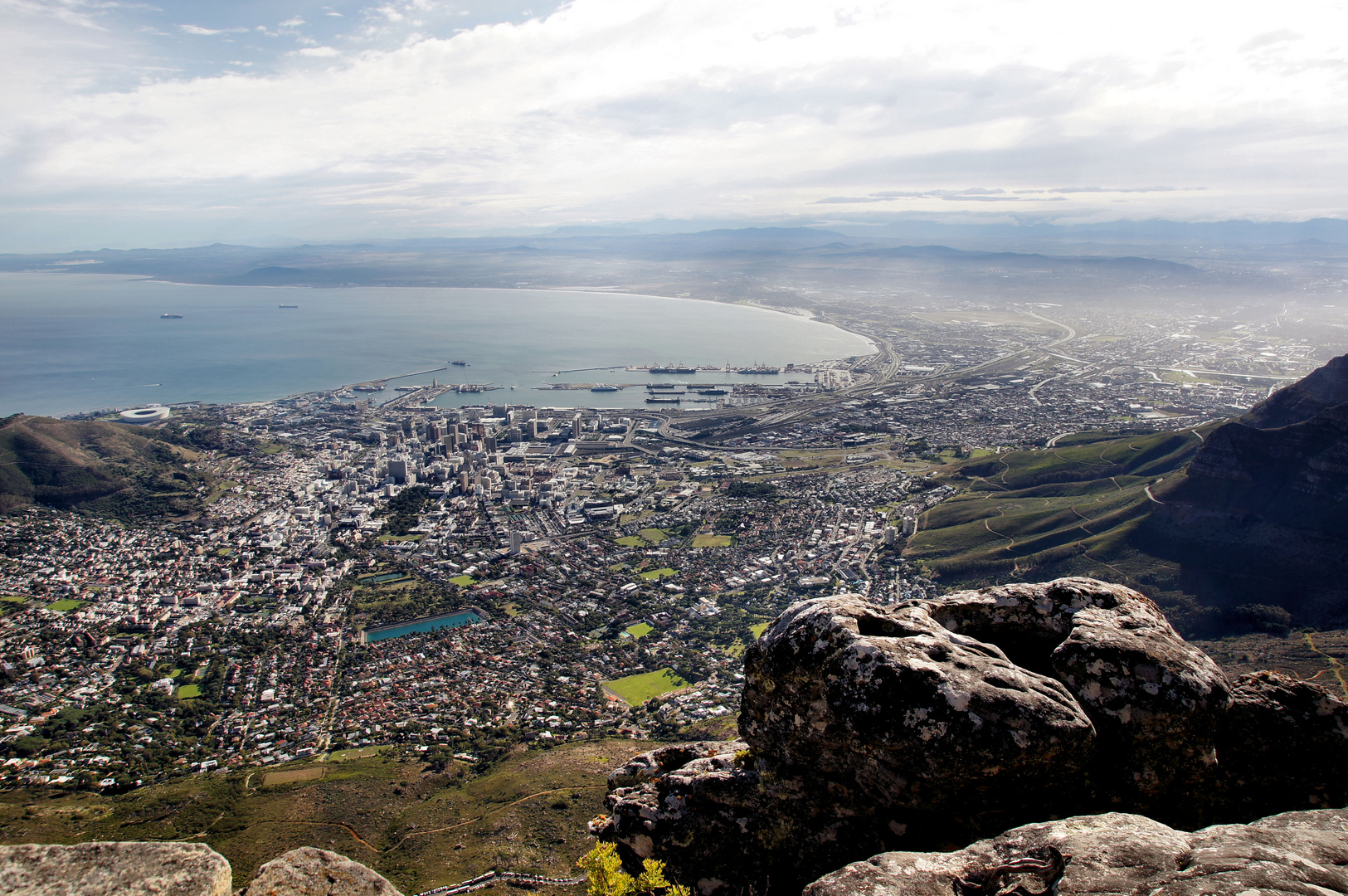 Kapstadt vom Tafelberg