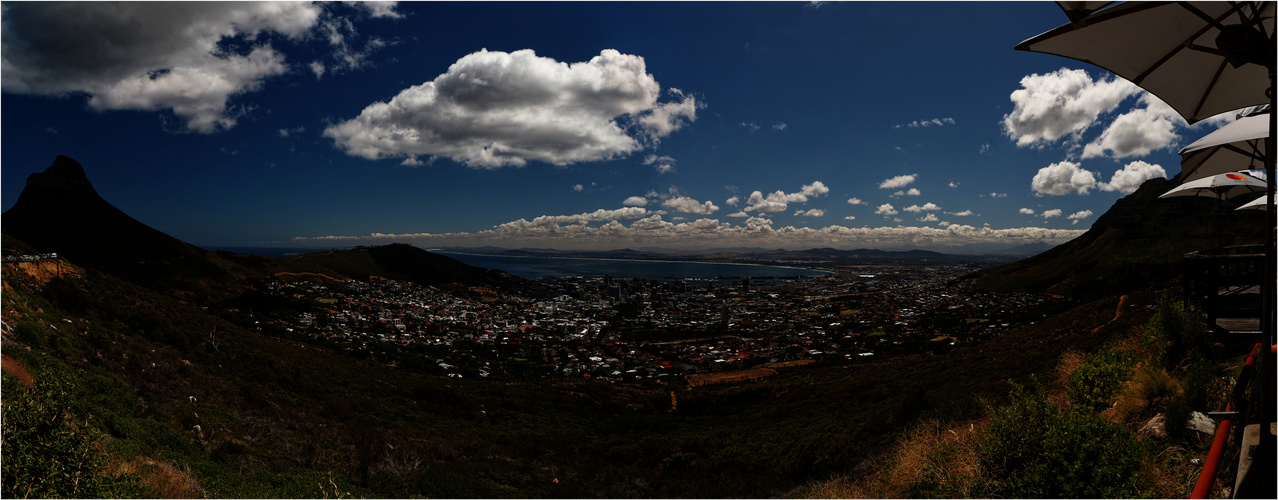 Kapstadt vorm Tafelberg