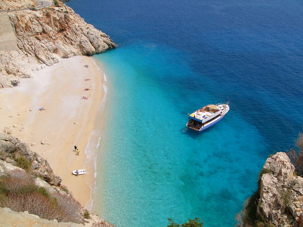 Kaputas Beach zwischen Kalkan und Kas