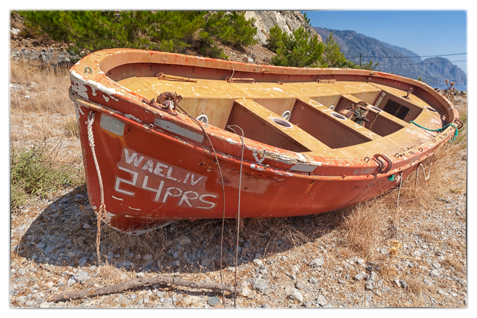 Kaputte Boote in Sougia 1