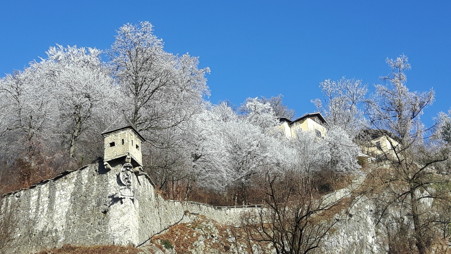 Kapuzinerberg, der Berg inmitten der Stadt Salzburg