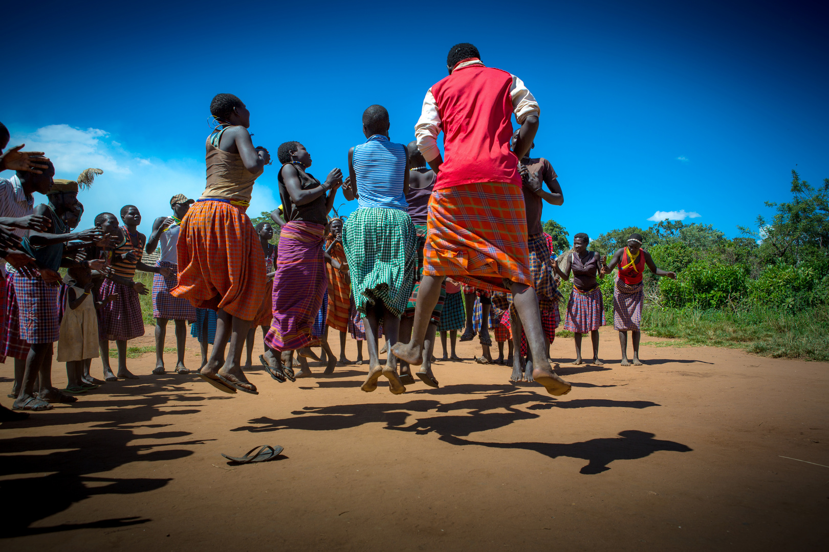 Karamojong "Tanzwettbewerb"