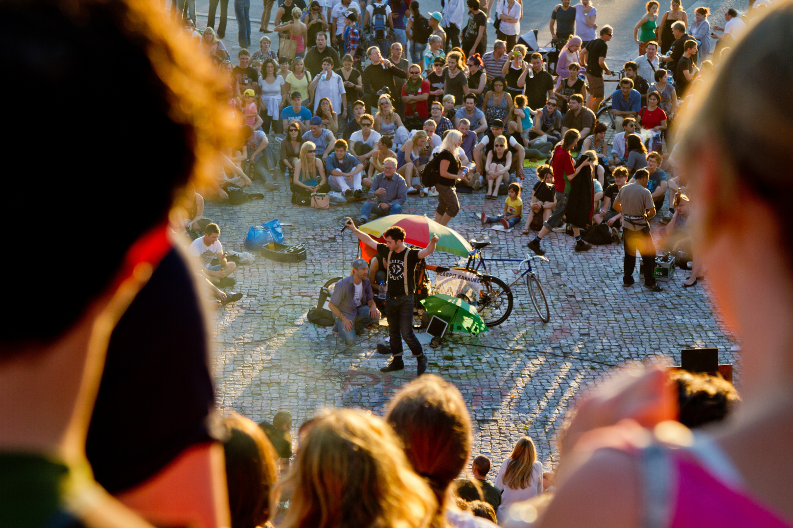 Karaoke im Mauerpark