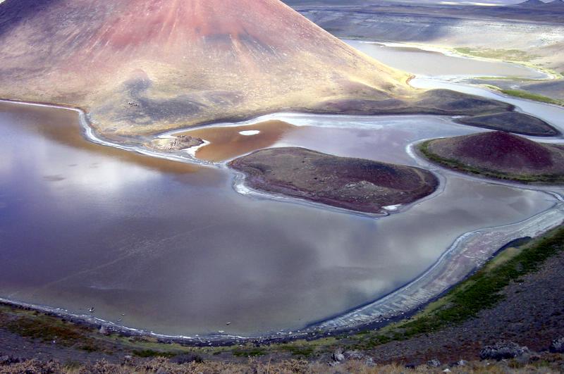 Karap&#305;nar Krater Meke Lake