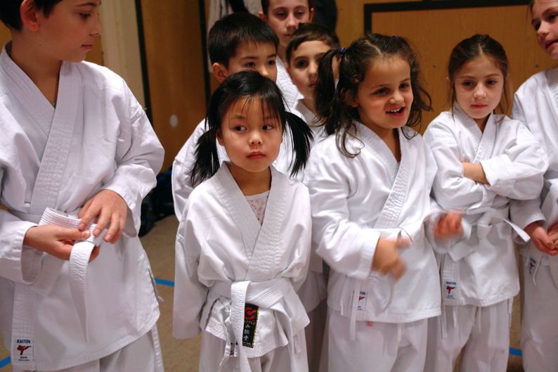 karate kids by Karl Kovacs 