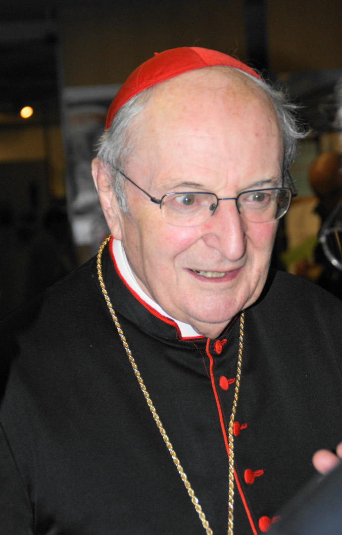 Kardinal Meisner als Schirmherr der Ausstellung "Herrenlos!"
