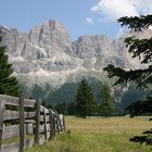 Karerpass - Blick auf den Rosengarten