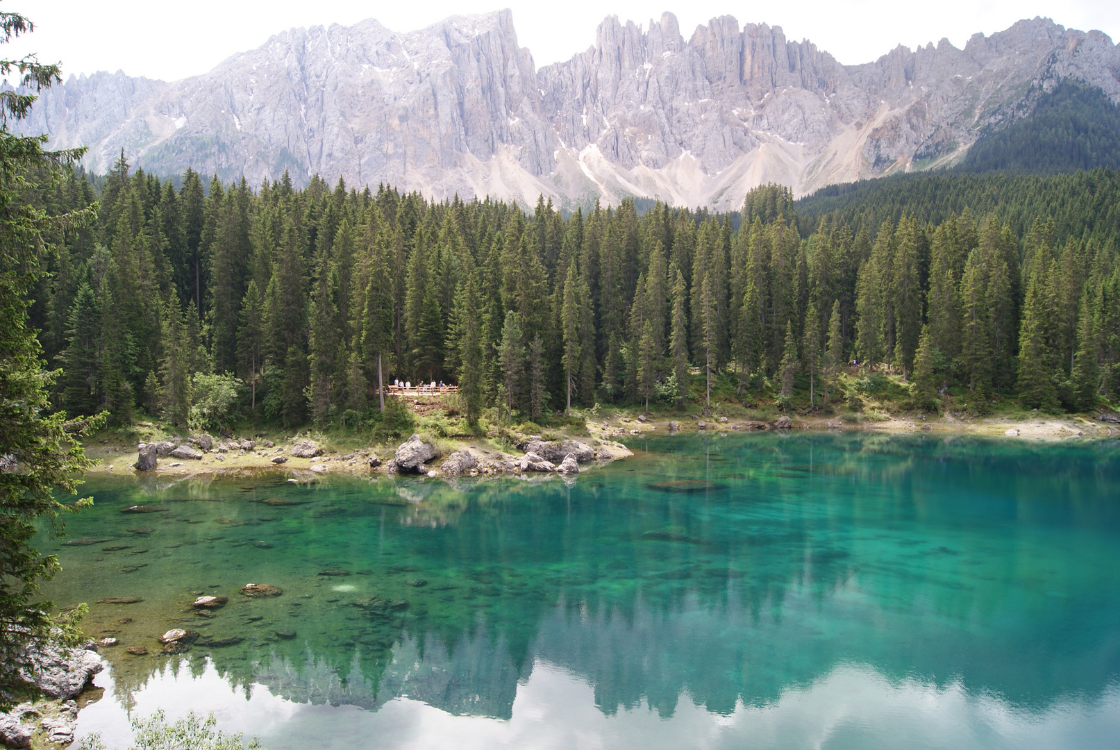 karersee als spiegel