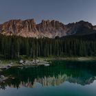 Karersee am Abend