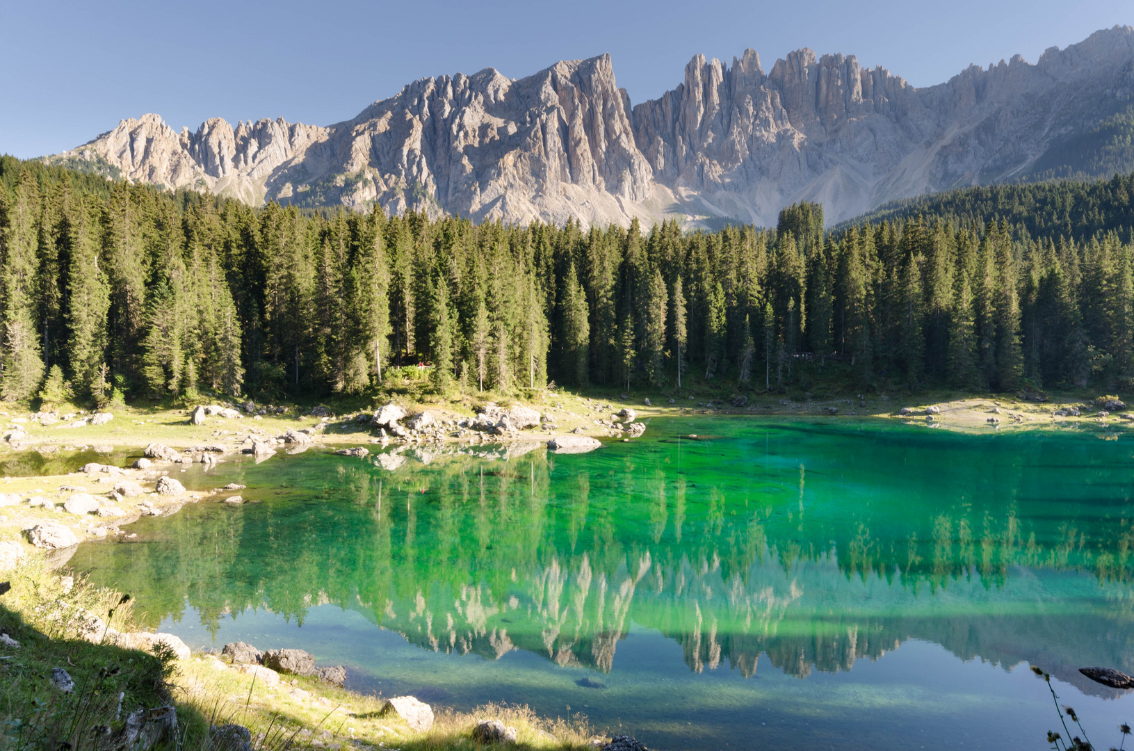 Karersee am Nachmittag