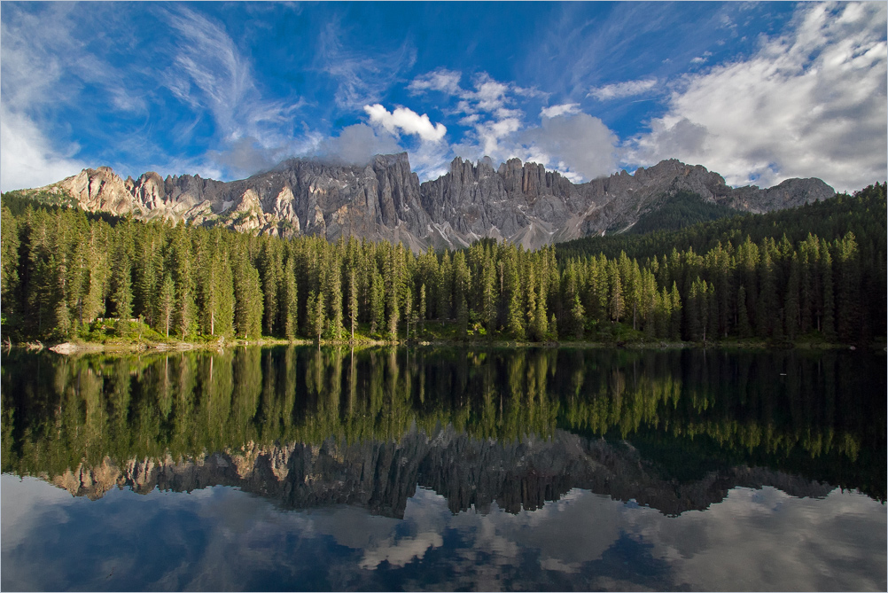 Karersee - die Perle der Dolomiten