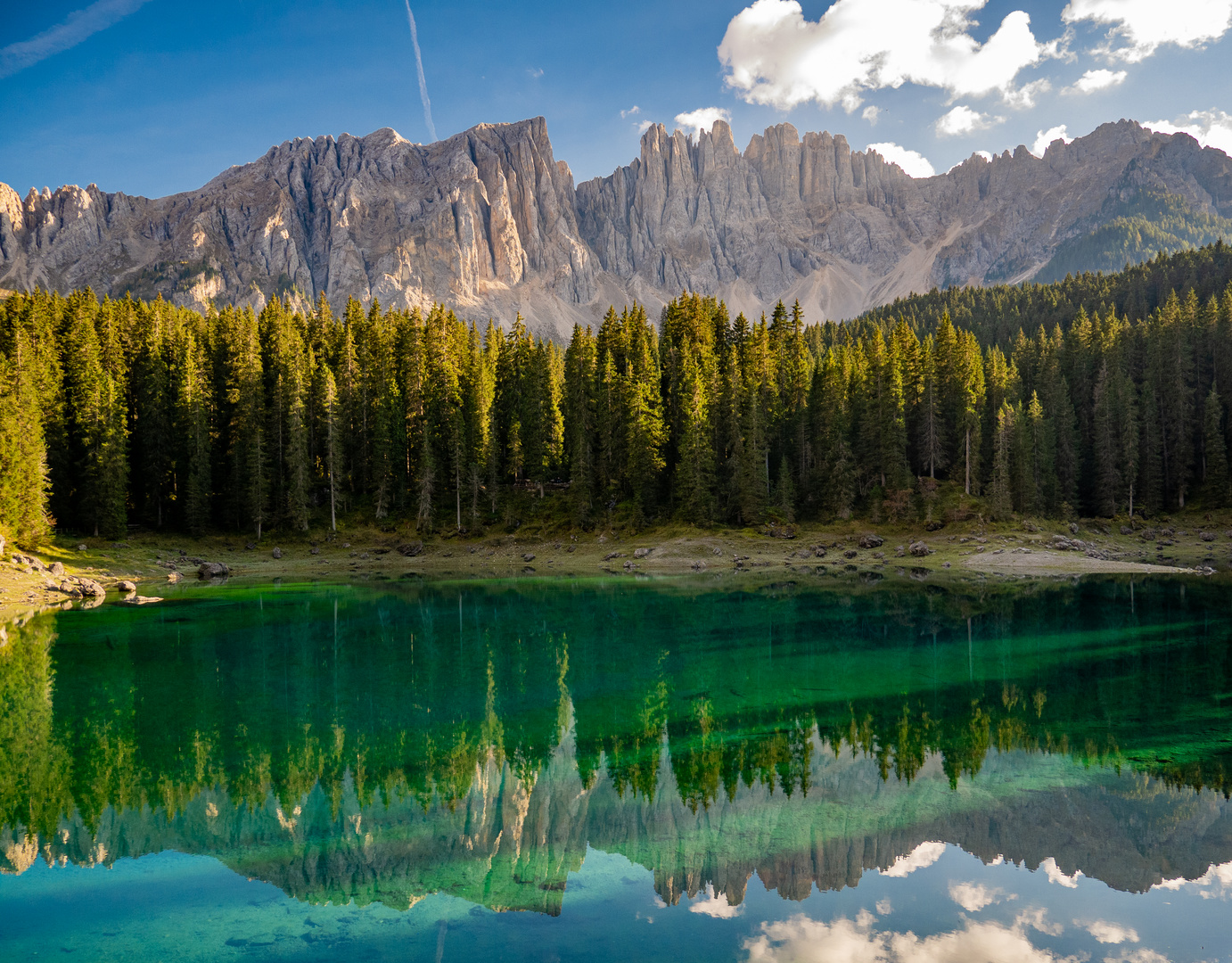 Karersee mit Latemar