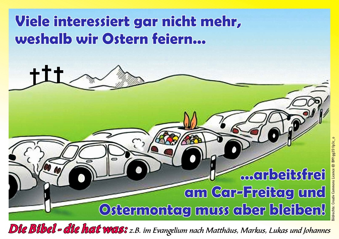 Karfreitag = Car-Freitag?!