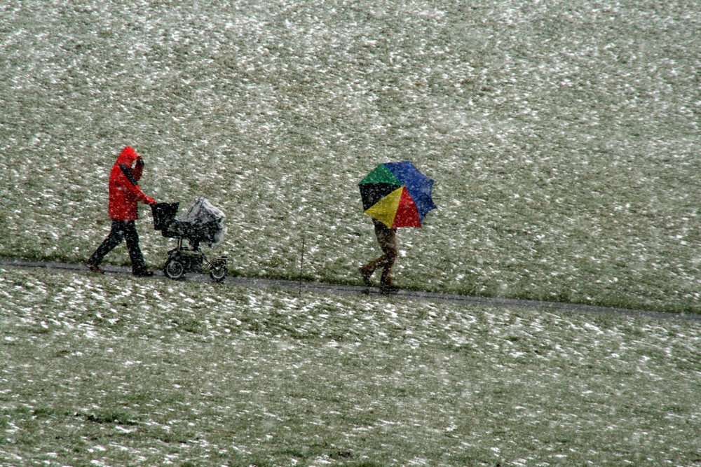 Karfreitag im Schnee