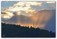 "Karfreitags - Oster - Kreuz" im Sonnenstrahl