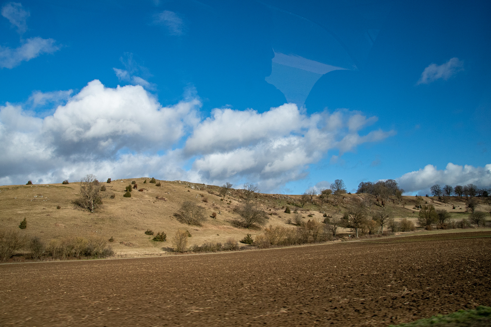 karge Landschaft auf der Ostalb