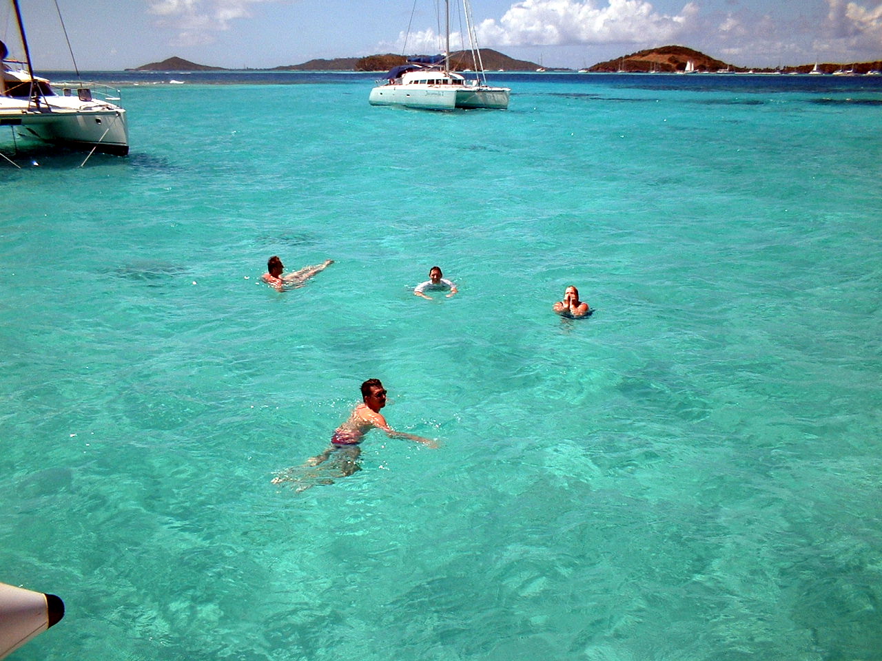 Karibische Badefreuden