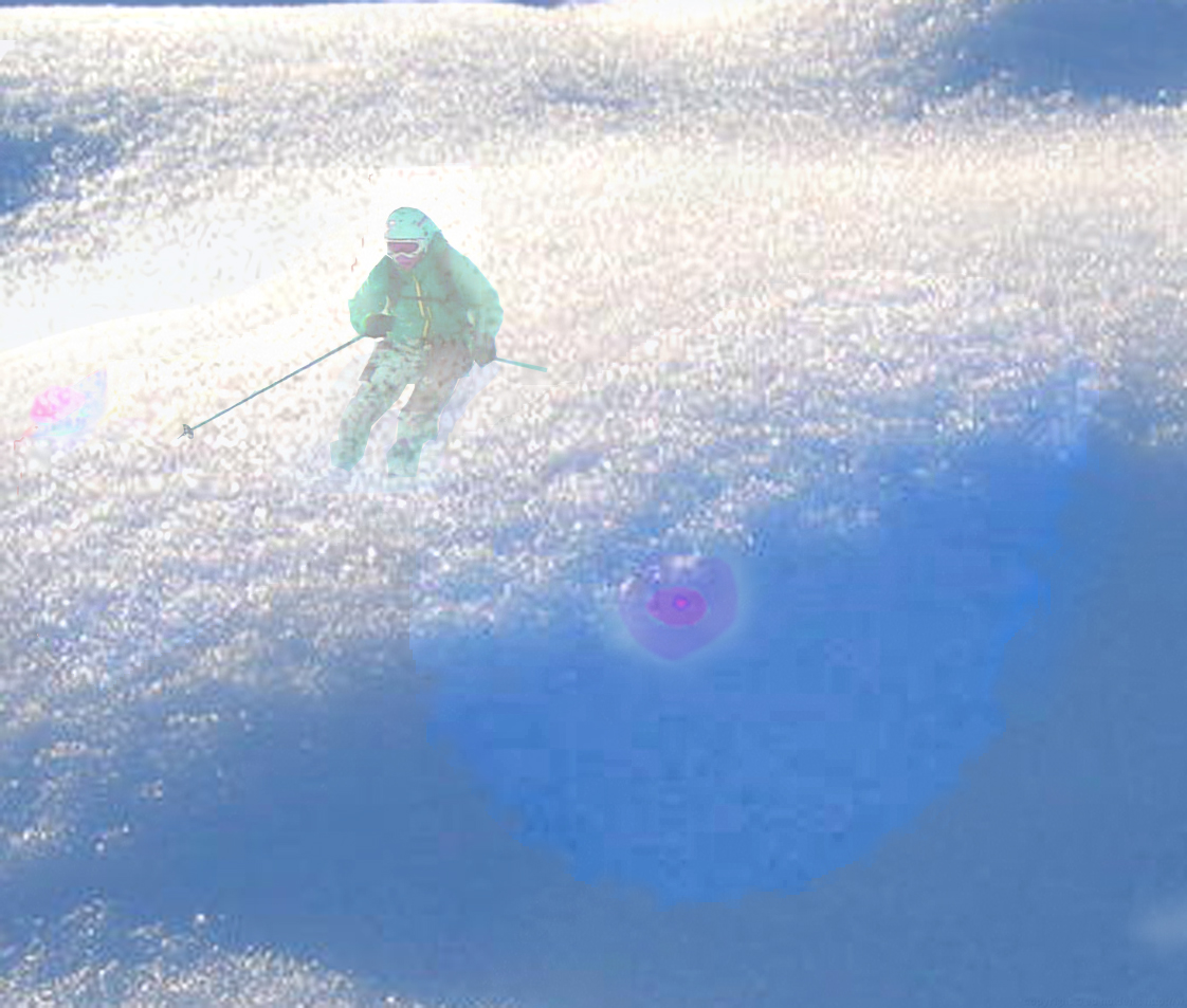 Karin im Schnee