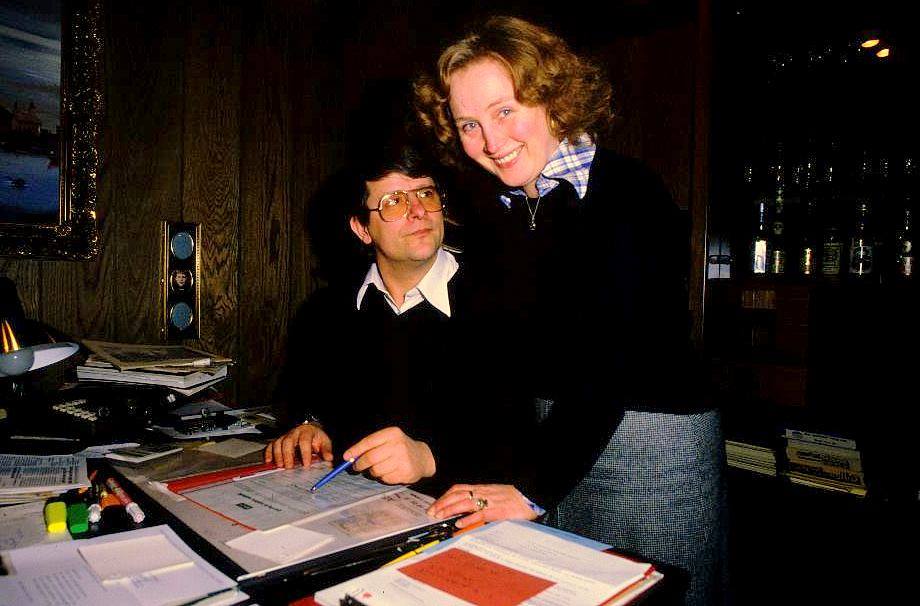 Karin und Uwe Offner 1981 in Berlin