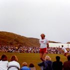 Karl Dall im Syltstadion 1984