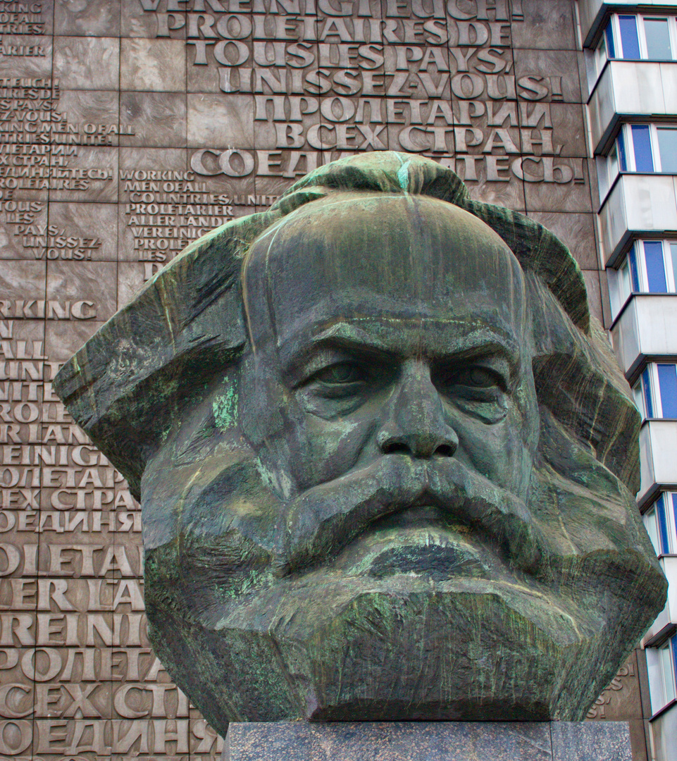 Karl Marx in Chemnitz