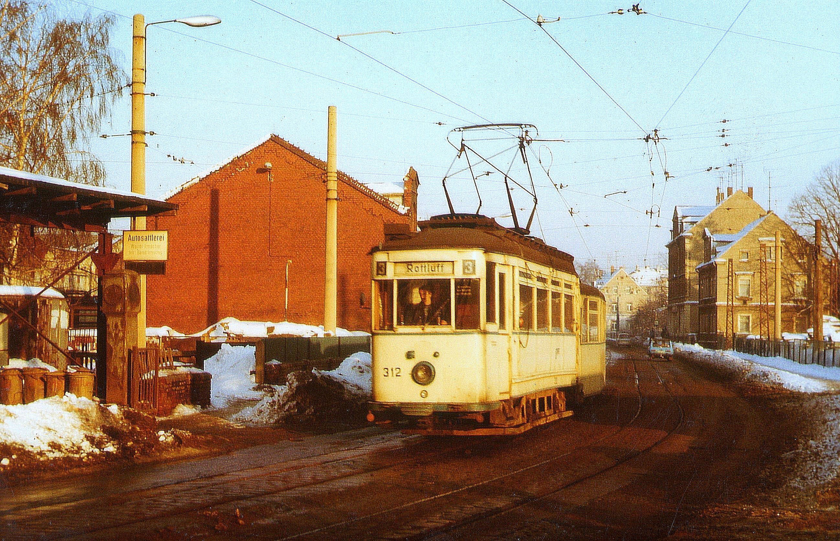 Karl Marx Stadt 1986 312 Foto & Bild bus & nahverkehr, straßenbahnen
