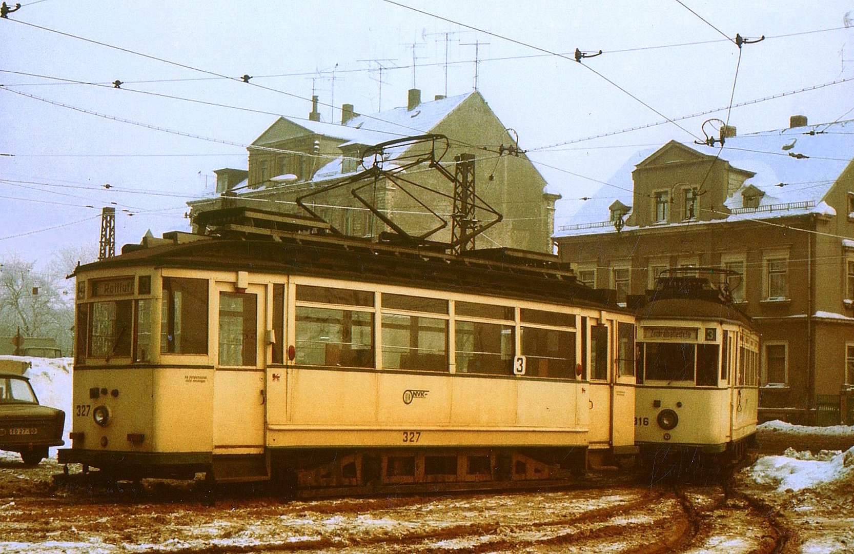 Karl Marx Stadt 1986 327 +316 Btf. Altendorf