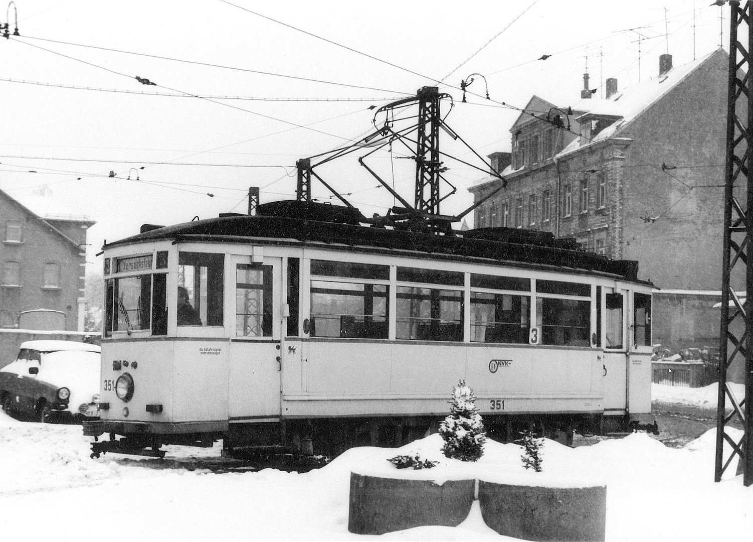 Karl Marx Stadt 1986 351 Foto & Bild bus & nahverkehr, straßenbahnen